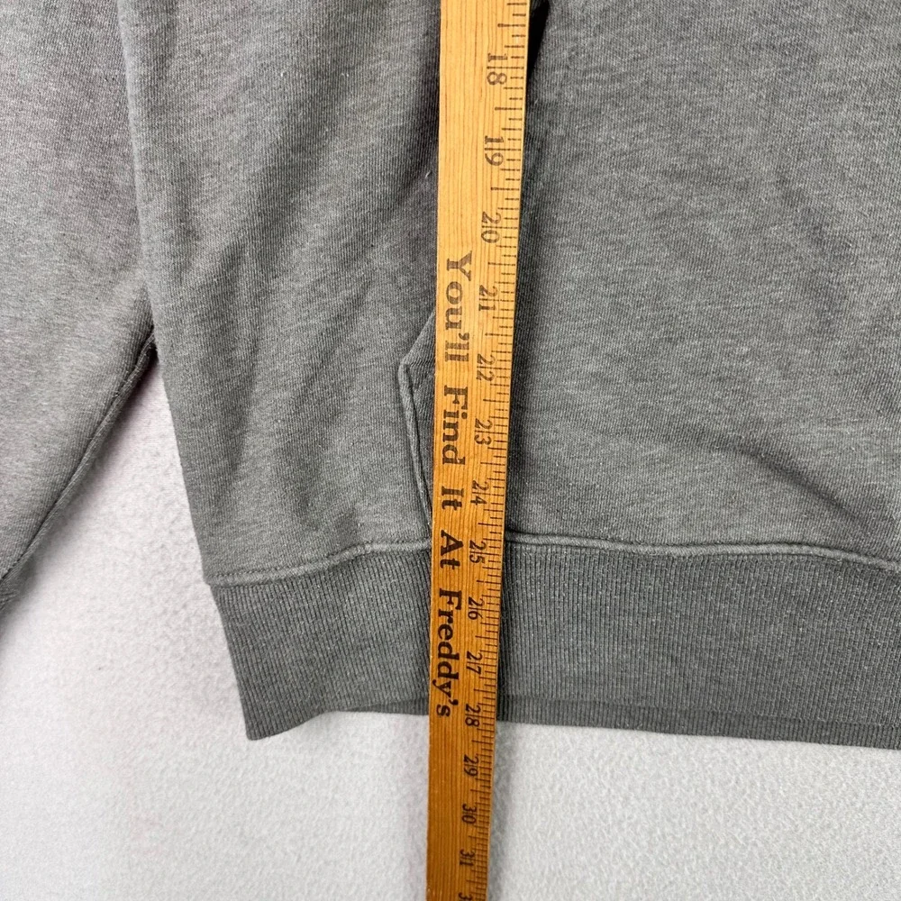 The North Face Sweatshirt Mens‎ L Gray Hoodie Long Sleeve Pullover
